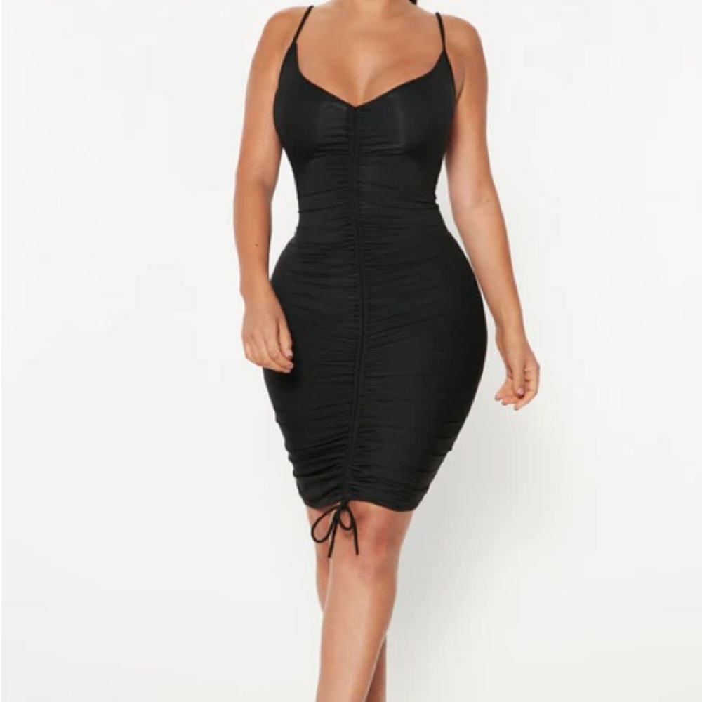 Fashion Nova Shanghai Black Mini Dress